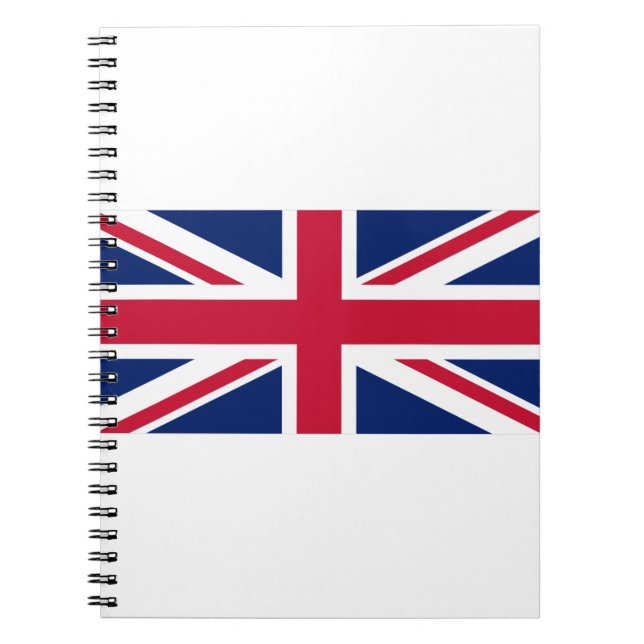 United Kingdom Flag Notebook (Front)
