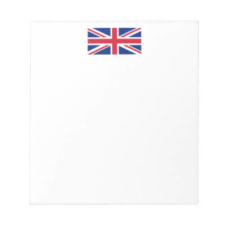 United Kingdom flag Notepad
