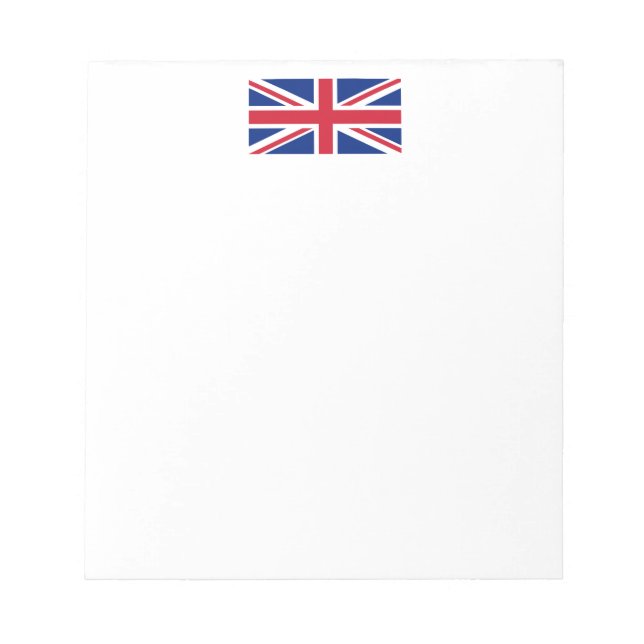 United Kingdom flag Notepad (Front)