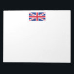 United Kingdom flag Notepad<br><div class="desc">United Kingdom flag</div>