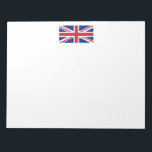 United Kingdom flag Notepad<br><div class="desc">United Kingdom flag</div>