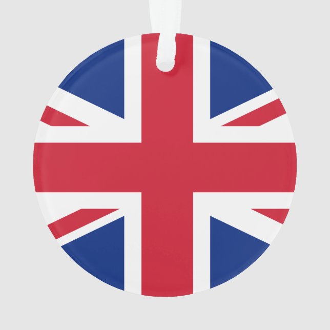 United Kingdom flag Ornament (Back)