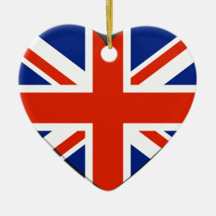 United Kingdom flag Ornaments