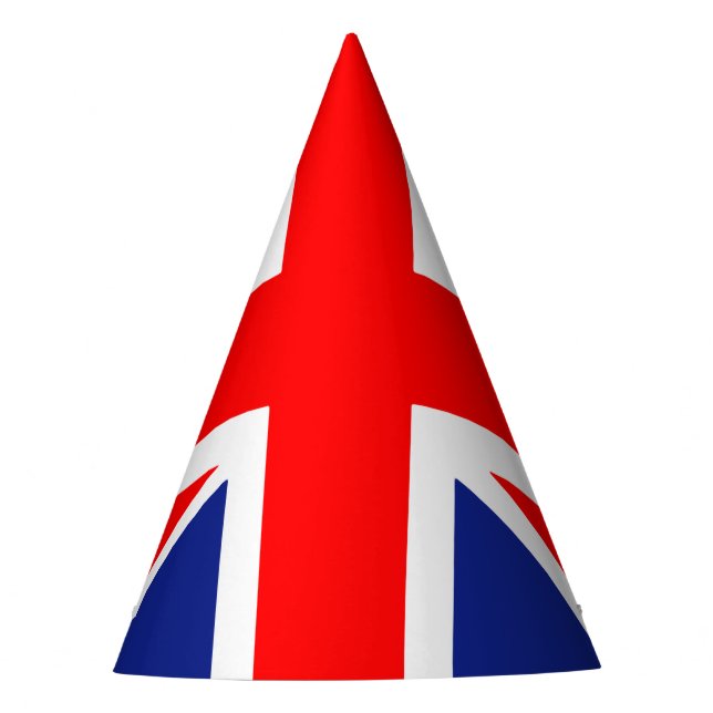 United Kingdom flag Party Hat (Front)