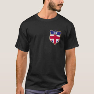 United Kingdom Flag Patch For English People And W T-Shirt