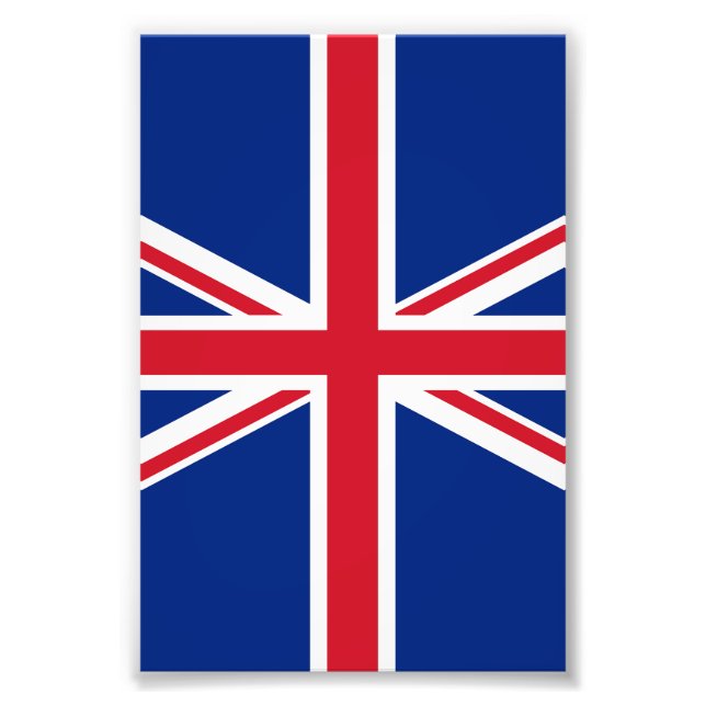 United Kingdom flag Photo Print (Front)