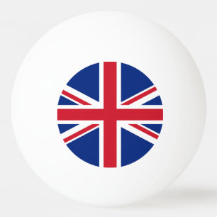 United Kingdom flag Ping Pong Ball