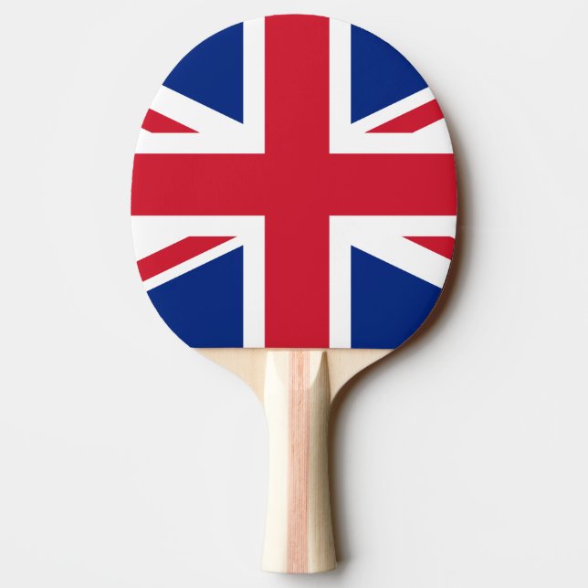 United Kingdom flag Ping Pong Paddle (Back)