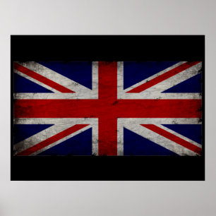 united kingdom flag  poster