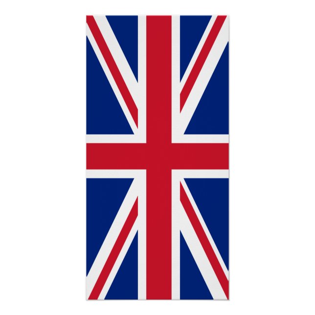 United Kingdom Flag Poster (Front)