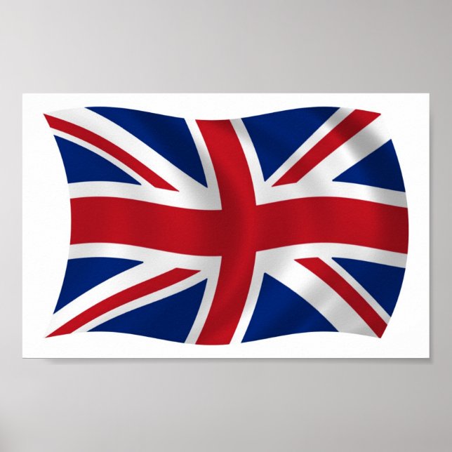 United Kingdom Flag Poster Print (Front)