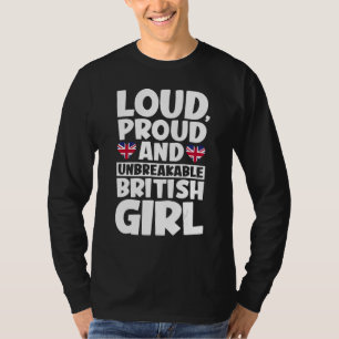 United Kingdom Flag Proud Britons Men & Women 1 T-Shirt