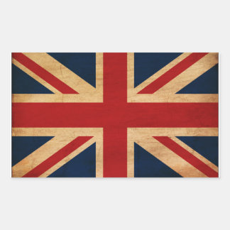 United Kingdom Flag Rectangular Sticker