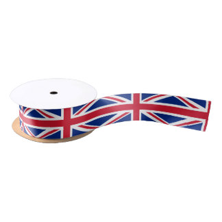 United Kingdom flag Satin Ribbon