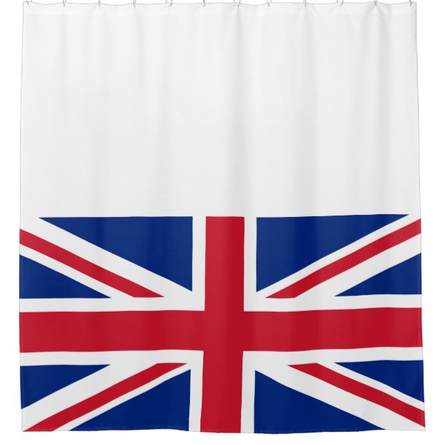 United Kingdom flag Shower Curtain (Front)