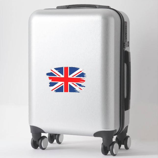 United Kingdom Flag Sticker (Suitcase)