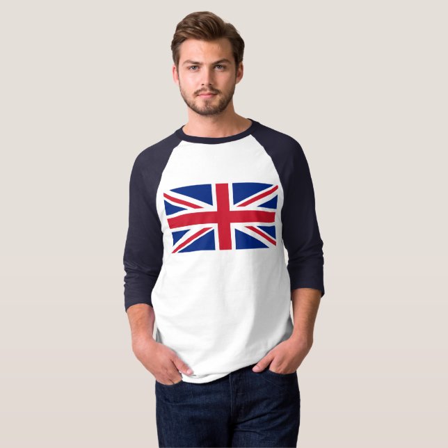 United Kingdom Flag T-Shirt (Front Full)