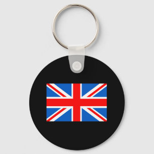 United Kingdom Flag T-shirts and Gifts Key Ring