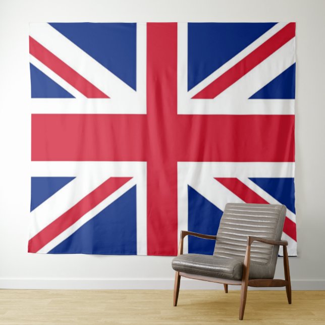 UNITED KINGDOM FLAG TAPESTRY (In Situ (Horizontal))