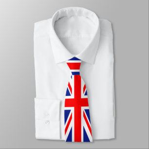 United Kingdom flag Tie
