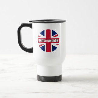 United Kingdom Flag Travel Mug