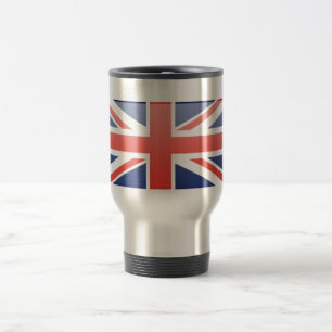 United Kingdom Flag Travel Mug