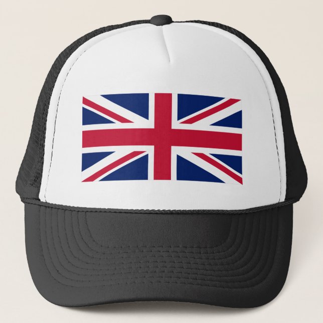 United Kingdom Flag Trucker Hat (Front)