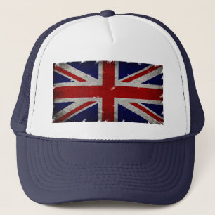 united kingdom flag trucker hat