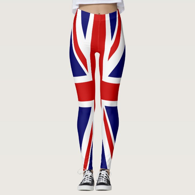United Kingdom Flag / Union Jack Leggings (Front)