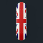 United Kingdom Flag / Union Jack Skateboard<br><div class="desc">NewParkLane - Fun Skateboard, with the national flag of the United Kingdom; the Union Jack.
Check out this collection for matching items. Do you have specific personal design wishes? Feel free to contact me!</div>