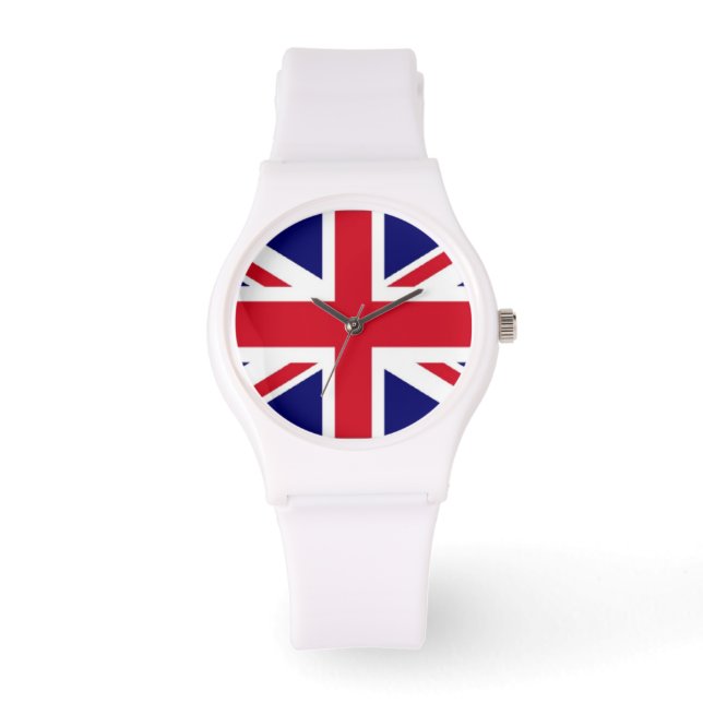 United Kingdom Flag (Union Jack) Watch (Front)