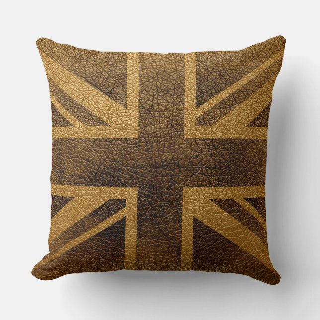 United Kingdom Flag Vintage #3 Cushion (Front)