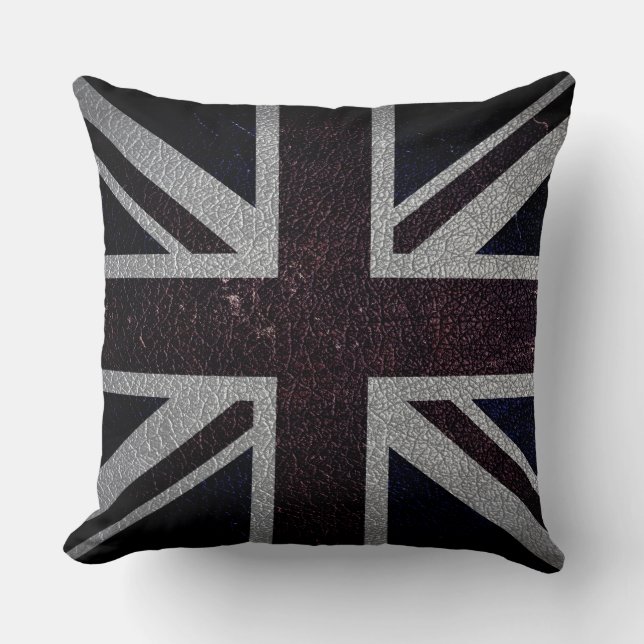 United Kingdom Flag Vintage #4 Cushion (Front)