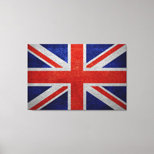 United Kingdom Flag Vintage Canvas Print
