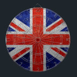 United Kingdom Flag Vintage Dartboard<br><div class="desc">United Kingdom Flag Vintage. Design is available on other products.</div>