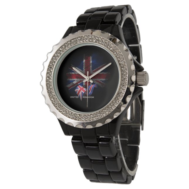 United Kingdom Flag Watch (Angled)
