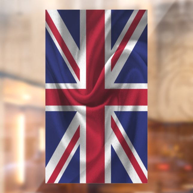 United Kingdom Flag Window Cling (Sheet 2)