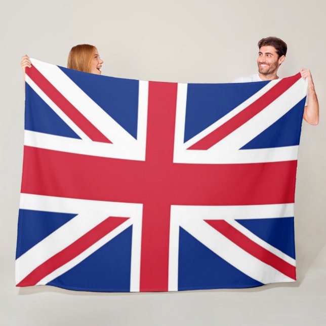UNITED KINGDOM FLEECE BLANKET (In Situ)