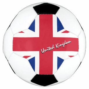 United Kingdom Football & British Flag / Sports