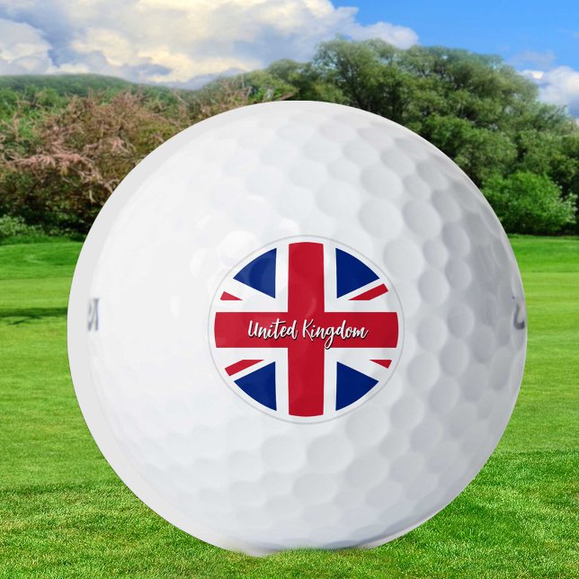 United Kingdom Golfing, British Flag Union Jack  Golf Balls (Creator Uploaded)