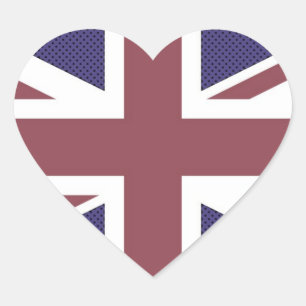 UNITED KINGDOM HEART STICKER