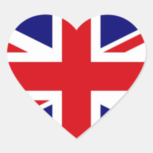 UNITED KINGDOM HEART STICKER
