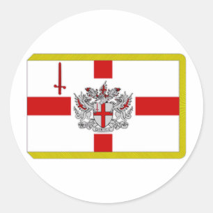 United Kingdom Lord Mayor of the City of London Classic Round Sticker