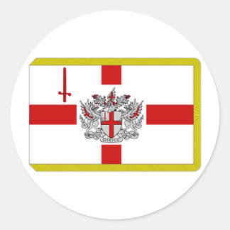 United Kingdom Lord Mayor of the City of London Classic Round Sticker