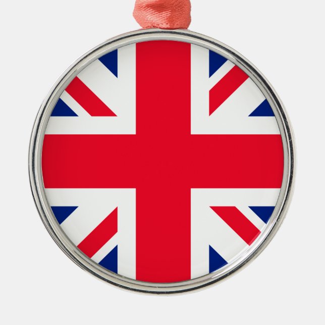 United Kingdom Metal Tree Decoration (Front)