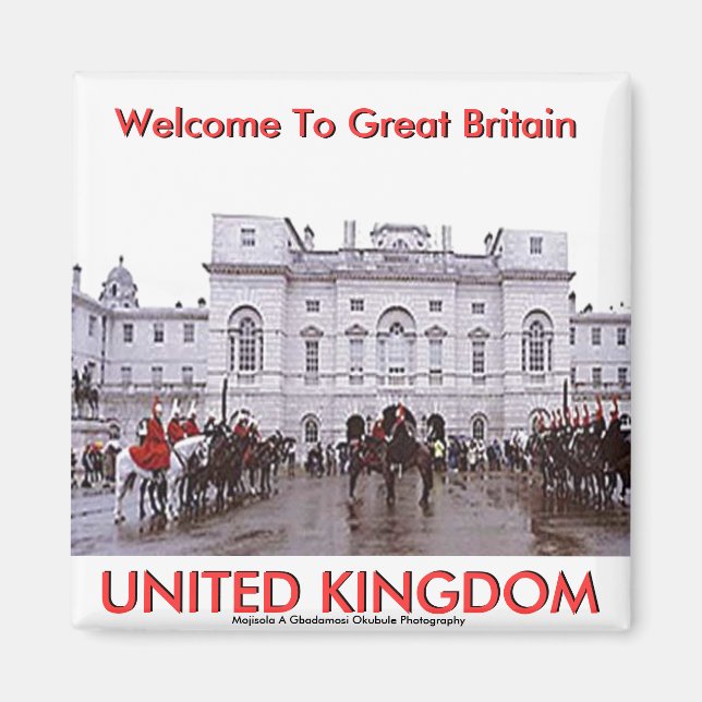 UNITED KINGDOM(Mojisola A Gbadamosi Okubule Photog Magnet (Front)