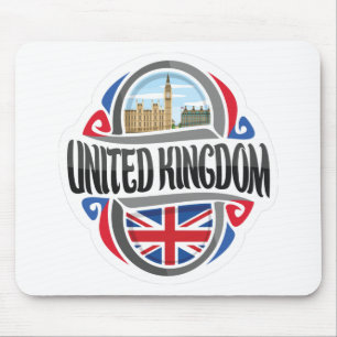 United Kingdom Mouse Mat