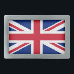 United Kingdom National Flag Belt Buckle<br><div class="desc">National flag of Great Britain & Northern Ireland This flag, also known as the Union Jack or Union Flag, originated in 1801 with the union of Great Britain and Ireland. It consists of a combination of the flags of England, Scotland and Ireland, and has a 2:1 ratio (although a version...</div>