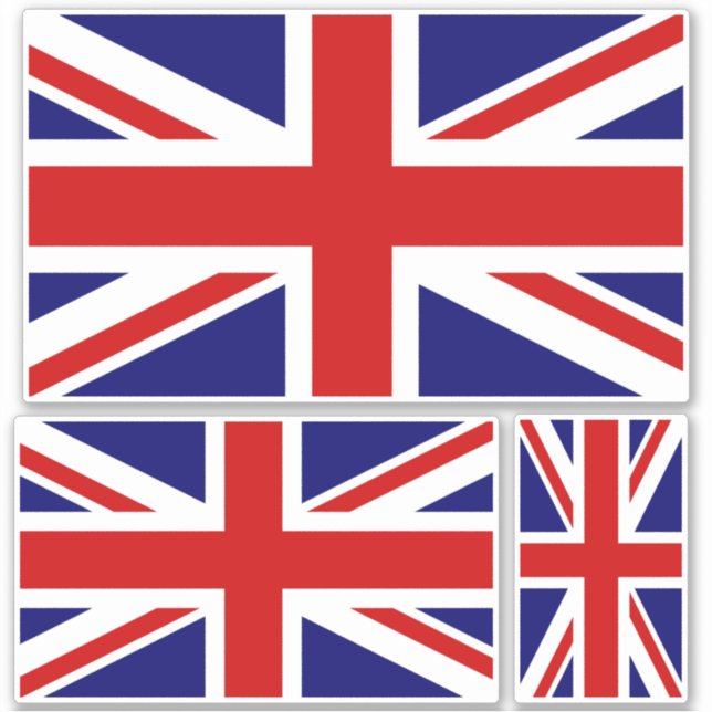 United Kingdom National Flag Contour (Front)