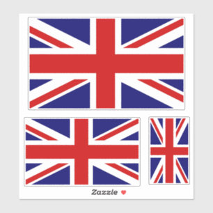United Kingdom National Flag Contour Sticker